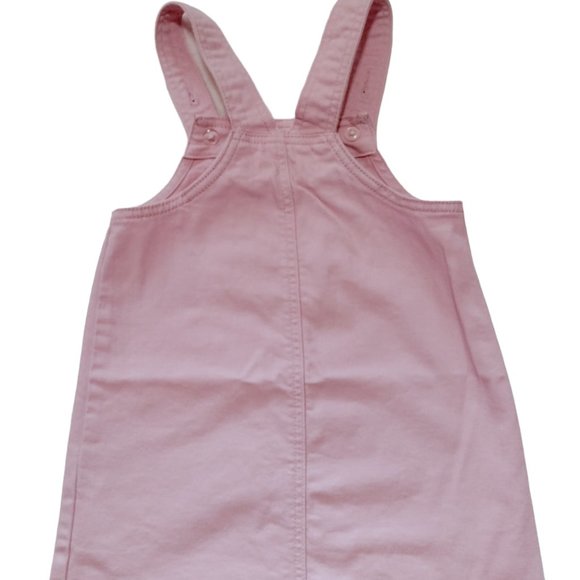 Old Navy Girls Pink Overall Dress Skirt Size 4T - Picture 3 of 8